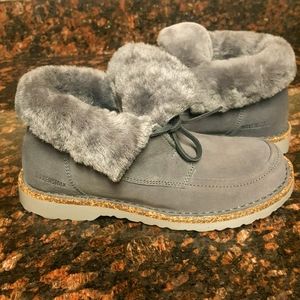 Birkenstock Bakki Graphite Suede leather size 6.5M